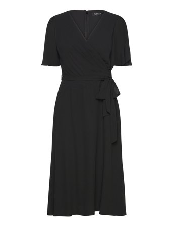 Lauren Ralph Lauren | Belted Georgette Dress | 36