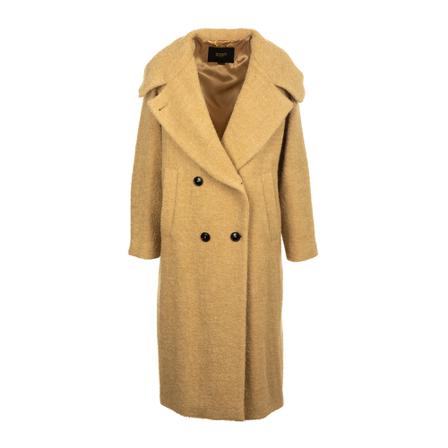 Seventy, Double-Breasted Coats Bruin, Dames, Maat:S