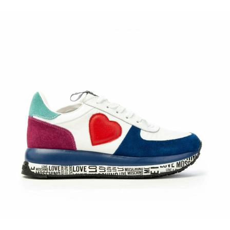 Love Moschino - Sneakers - Vit - Dam - Storlek: 39 Eu, Dam, Storlek: 39 EU