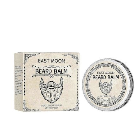 Vanilj Skäggvax med Kokosolja & Bivax - Naturlig, Vårdande, Stilfull Stadga, 30g