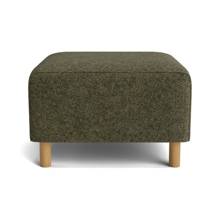 Seam puf - Anthology Grøn - 70x68x45 - Puf