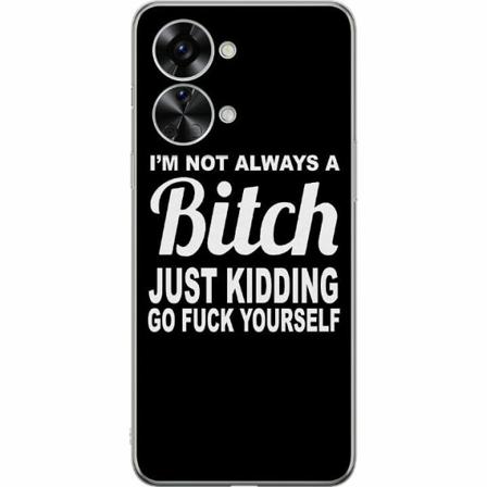 Oneplus Nord 2t Genomskinligt Skal I ́m Not Always A...