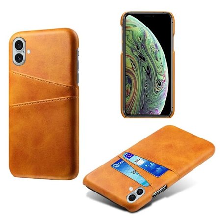 iPhone 16 - Smidigt Leman Skal med Korthållare