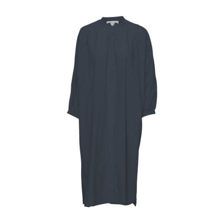 Frau Midi Kjole Blå, Dame, Størrelse: ONE Size