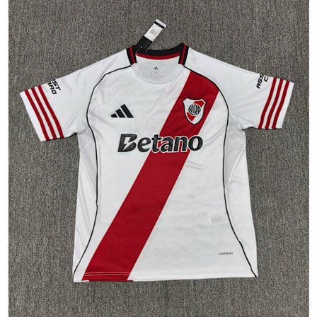 25-26 River Plate Hjemmedrakt Fotball T-skjorte S-2XL