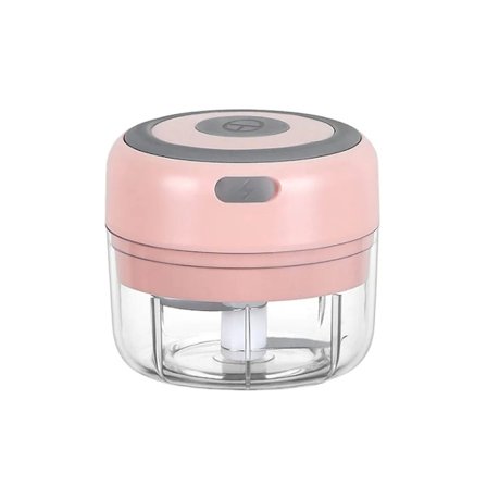 Elektrisk Mini Dicer Perfekt i Köket - 100 ml Rosa