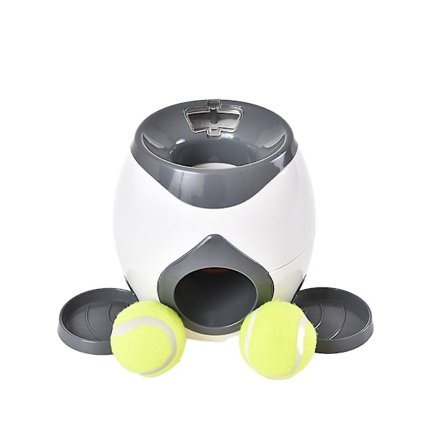 Hunde Legetøj Tennis Kæledyr Bold Kaster Hund Legetøj Tennis Mad Belønning Maskine Kaster Interaktiv Feeder Legetøj