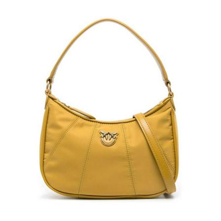Pinko, Shoulder Bags Żółty, Kobieta, Rozmiar: ONE Size