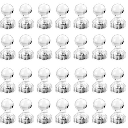 Magneter som tegnestifter, praktiske kjøleskapsmagneter, perfekt for whiteboardmagneter, kontormagneter, kartmagneter