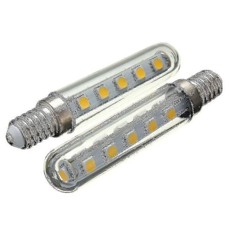 LED-lampa Kompatibel Med Köksfläkt Varmvit 2st 2,5 Watt E14