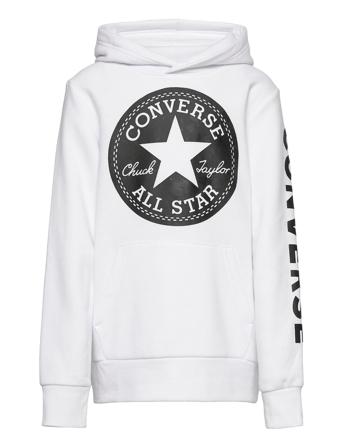 Signature Chuck Patch Pullover Hoodie White Converse