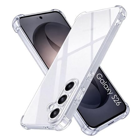 Cover til Samsung Galaxy S26 - Stødabsorberende Beskyttelse TPU Blød Transparent Phonillico