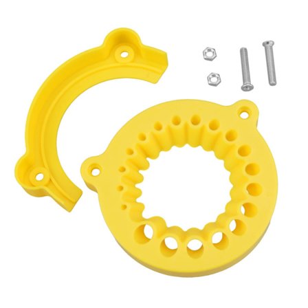 Vinkelmonterad borrslip för vinkelslip för flera storlekar 3,5 mm till 12,5 mm