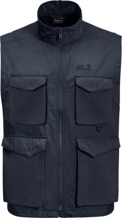 Jack Wolfskin Men's Lakeside Trip Vest Men unlined vests Blue M