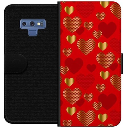 Yhteensopiva Lompakkokotelo Samsung Samsung Galaxy Note9 GoldenHearts
