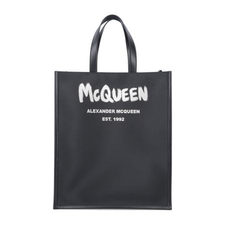 Alexander McQueen Handbags Sort, Herre Tasker, Størrelse: ONE Size