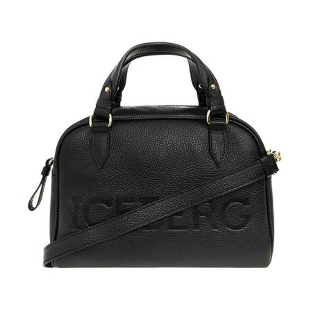 Iceberg, Shoulder bag with logo Zwart, Dames, Maat:ONE Size