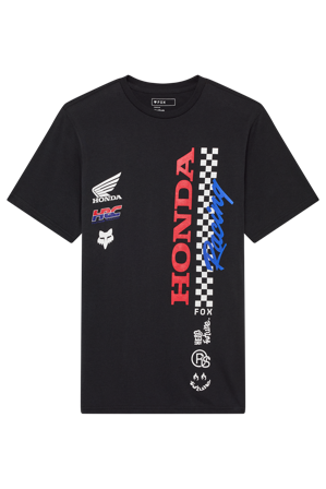 T-Shirt FOX Honda Noir S