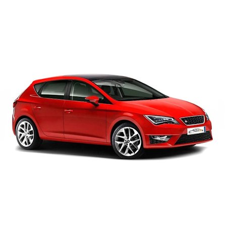 Seat Leon 3 LED-lamppusarja auton sisätiloihin, puhdas valkoinen valo