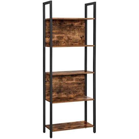 Rootz Køkkenskab - Reol Industriel - Skabe - Stigeskab 5 Lag - 62 x 24 x 165 cm