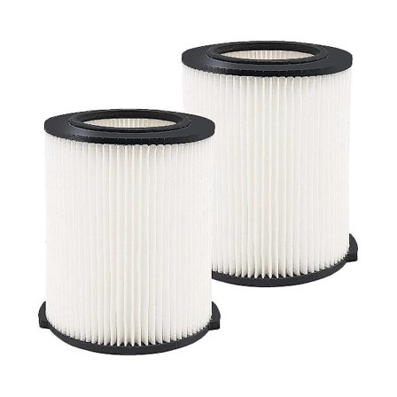 2-pak våd/tør støvsugerfilter VF4000 til støvsugere 5-20 gallon, VF4000 filtererstatning til 6-9 gallon CBM