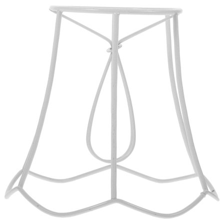 Metall lampeskjermramme, DIY lamperamme, bordlampeskjermramme, med klemme