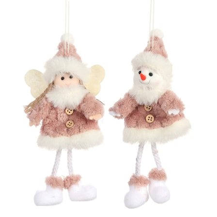 Julepynt engledukke anheng dekorasjoner for tre