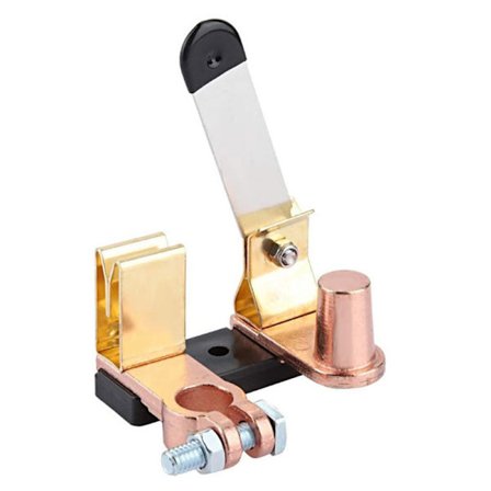 12V 24V Batteriisolator Strömavbrottsswitch med Negativ Mässingstoppterminal Bil Traktor Batteri C