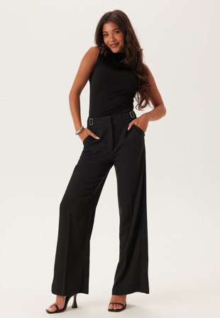 BUBBLEROOM - Wide Leg Adjustable Trousers - 44