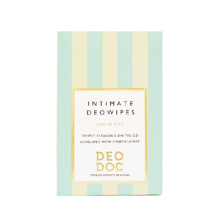 DeoDoc Intim DeoWipes (10st) – Jasmine Pear Dam 10 ST