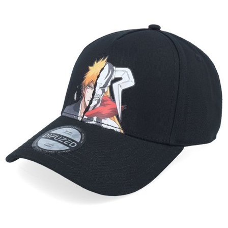 Difuzed - Svart adjustable Keps - Bleach Black A-Frame Adjustable @ Hatstore