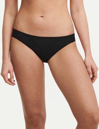 CHANTELLE Floral Touch Brief - Black - 46