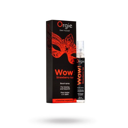 Orgie: WOW! STRAWBERRY ICE BUCAL SPRAY 10 ML