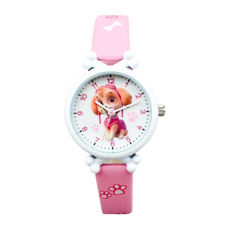 Paw Patrol Quartz Ur Tegneserie Analogt Armbåndsur Armbånd Børn Dreng Pige Gave Pink