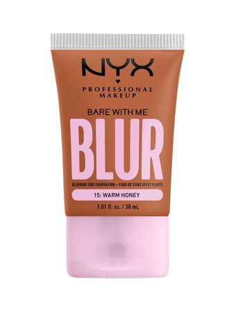 NYX Professional Makeup Nyx Professional Make Up Bare With Me Blur Tint Foundation 15 Warm Honey - 30 ml