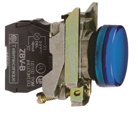 Schneider Electric XB4BVB5 Merkkivalo LED, 24 V Oranssi, Sähkön jakelu & virrantuotto
