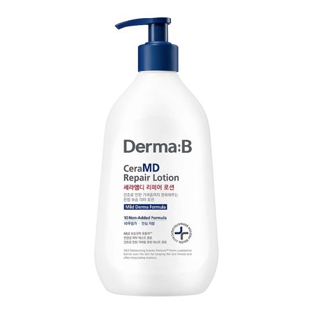 Derma:B CeraMD Repair Lotion 400 ml, Skincare, Kropspleje, Bodylotion