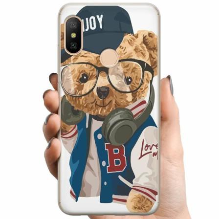 Xiaomi Redmi 6 Pro Tpu Mobilskal Fashion Bear