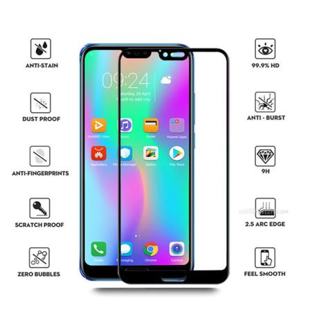Honor 10 Skärmskydd 2.5d Hd 0,3mm Svart