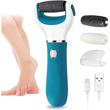 Oppladbar elektrisk fotfil for fjerning av hard hud