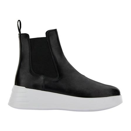 Hogan, Boots Zwart, Dames, Maat:40 EU,leer