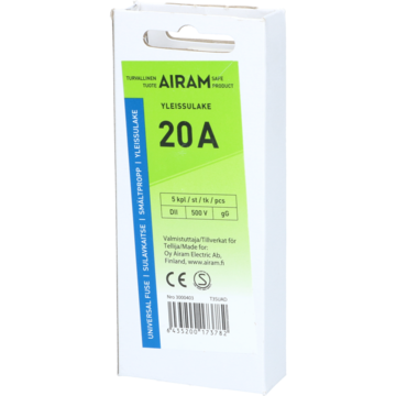 SIKRING 20A TREG 5-PAKK