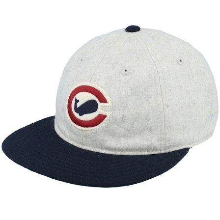American Needle - Grigio snapback Cappellino - Chicago Whales Statesman Ivory/Navy Snapback @ Hatstore