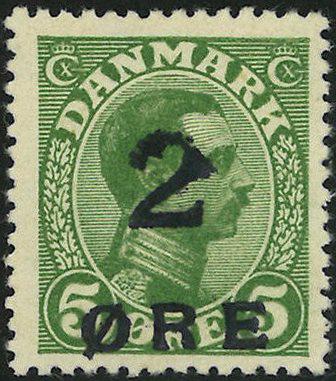 Færøerne 1919 - AFA 1 - Ubrugt