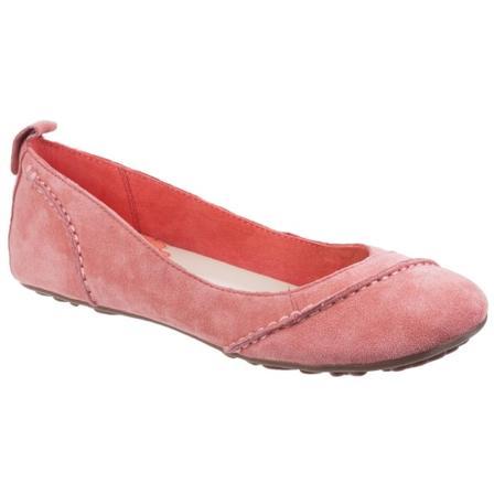Hush Puppies Dam/Kvinnor Janessa Mocka Slip On Pumps 8 UK Korall Coral Suede 8 UK