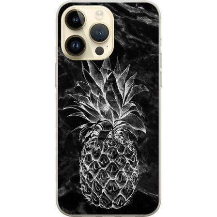 Apple Iphone 14 Pro Max Genomskinligt Skal Marmor Ananas