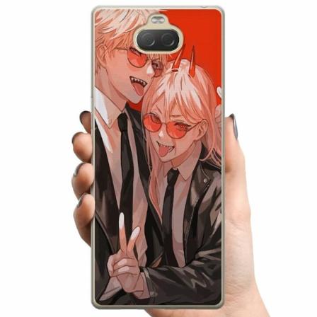 Sony Xperia 10 Plus Tpu Mobilskal Chainsaw Man