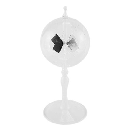 20,5 cm Glas Vindmølle Solcelledrevet Crookes Radiometer Lysmølle/Undervisnings- og Studieværktøj/O