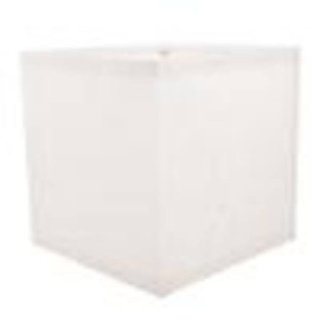 Lampeskjerm i stoff, enkel lampeskjerm, bordlampe deksel, hengende lampeskjerm, firkantet lampeskjerm (e27)-dwdz