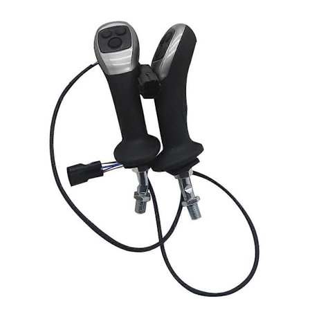 Hjulgrävare Konvertering Klippaggregat Gripjärn Joystick Handtag Trippel Tryckknapp Pilotventil Handtag